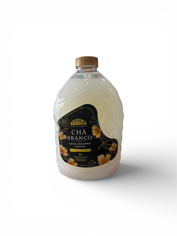 LAVA ROUPAS LIQUIDO CHA BRANCO COALA LAUNDRY 3LT