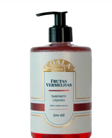 SABONETE LIQUIDO FRUTAS VERMELHAS 500ML