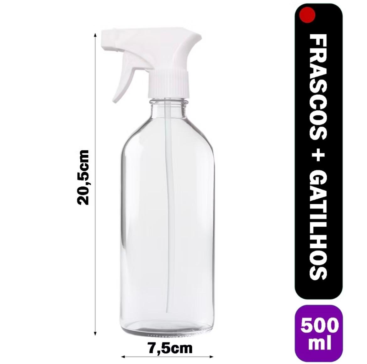 PULVERIZADOR PET 500ML TRANSPARENTE