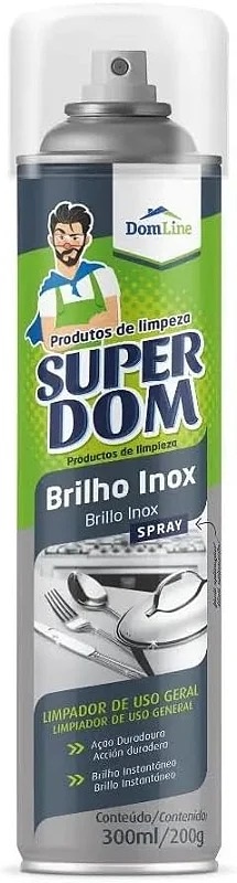 BRILHO INOX SUPER DOM AEROSOL