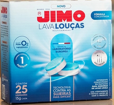 JIMO LAVA-LOUCA MULTI ESTOJO C/25*CX.12 - Lote: 110885