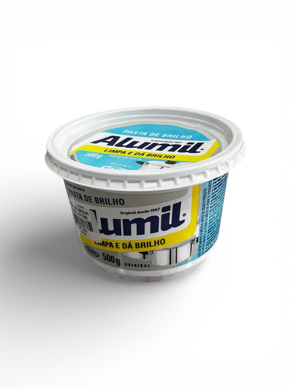 PASTA DE BRILHO ALUMIL 500GR TRADICIONAL