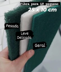 FIBRA LIMPEZA PESADA VERDE PEQUENA 25X10CM