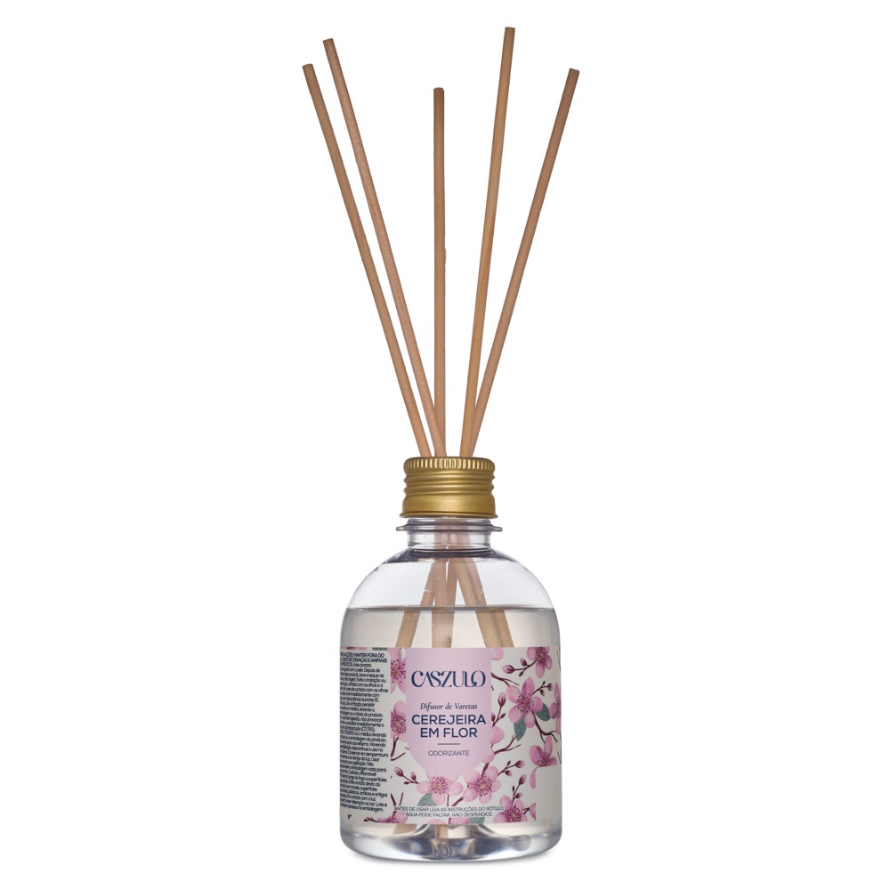 Dif. de varetas caszulo 250ml cerejeira em flor
