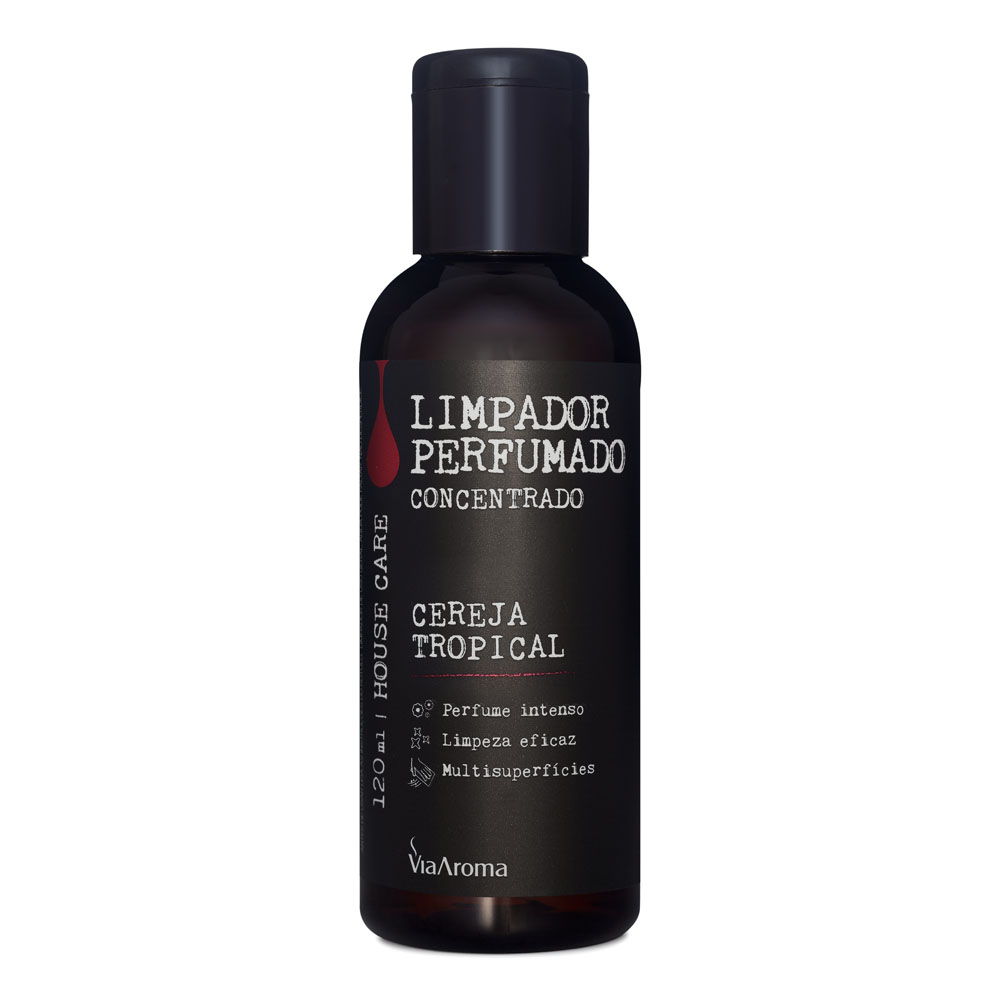 LIMPADOR PERFUMADO CONCENTRADO 120ML CEREJA TROPICAL