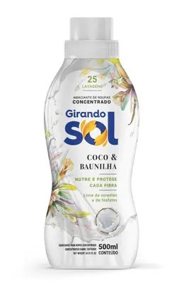AMACIANTE CONC HIPOALERGENICO 500ML GIRANDO SOL