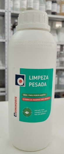 LIMPEZA PESADA PORCELANATO FRASCO 1 L N/ONU N/CL