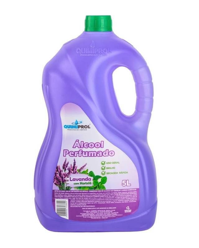 ALCOOL PERF. LAVANDA COM HORTELA 5L