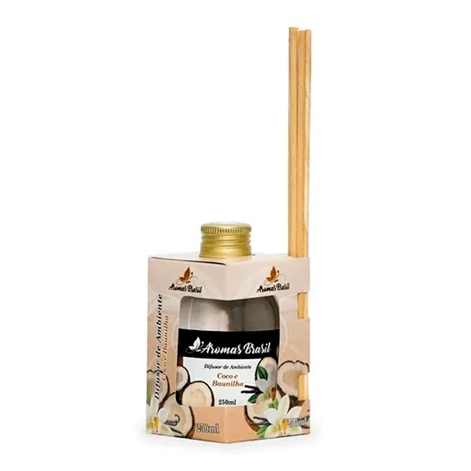 DIFUSOR DE AROMAS COCO E BAUNILHA 250ML