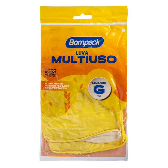 LUVA BOMPACK AMARELA G(9) UN