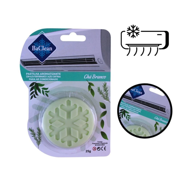 PASTILHA AROMATIZANTE CHÁ BRANCO