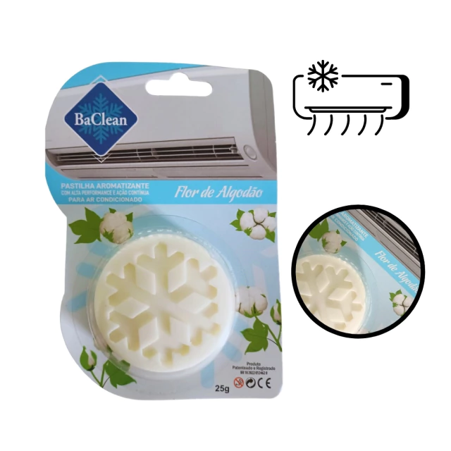 PASTILHA AROMATIZANTE FLOR DE ALGODÃO
