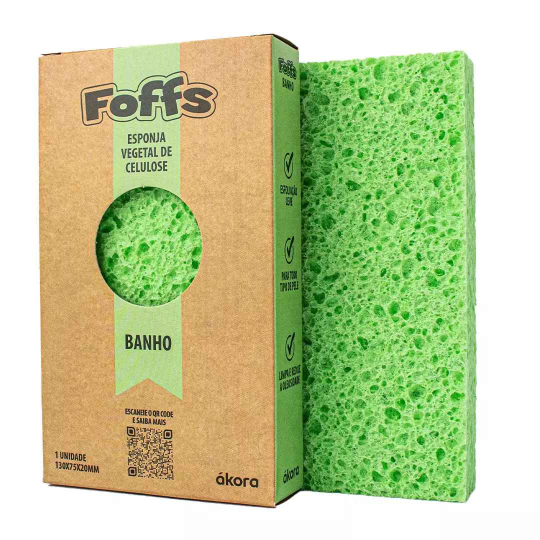 ESPONJA DE CELULOSE BANHO VERDE