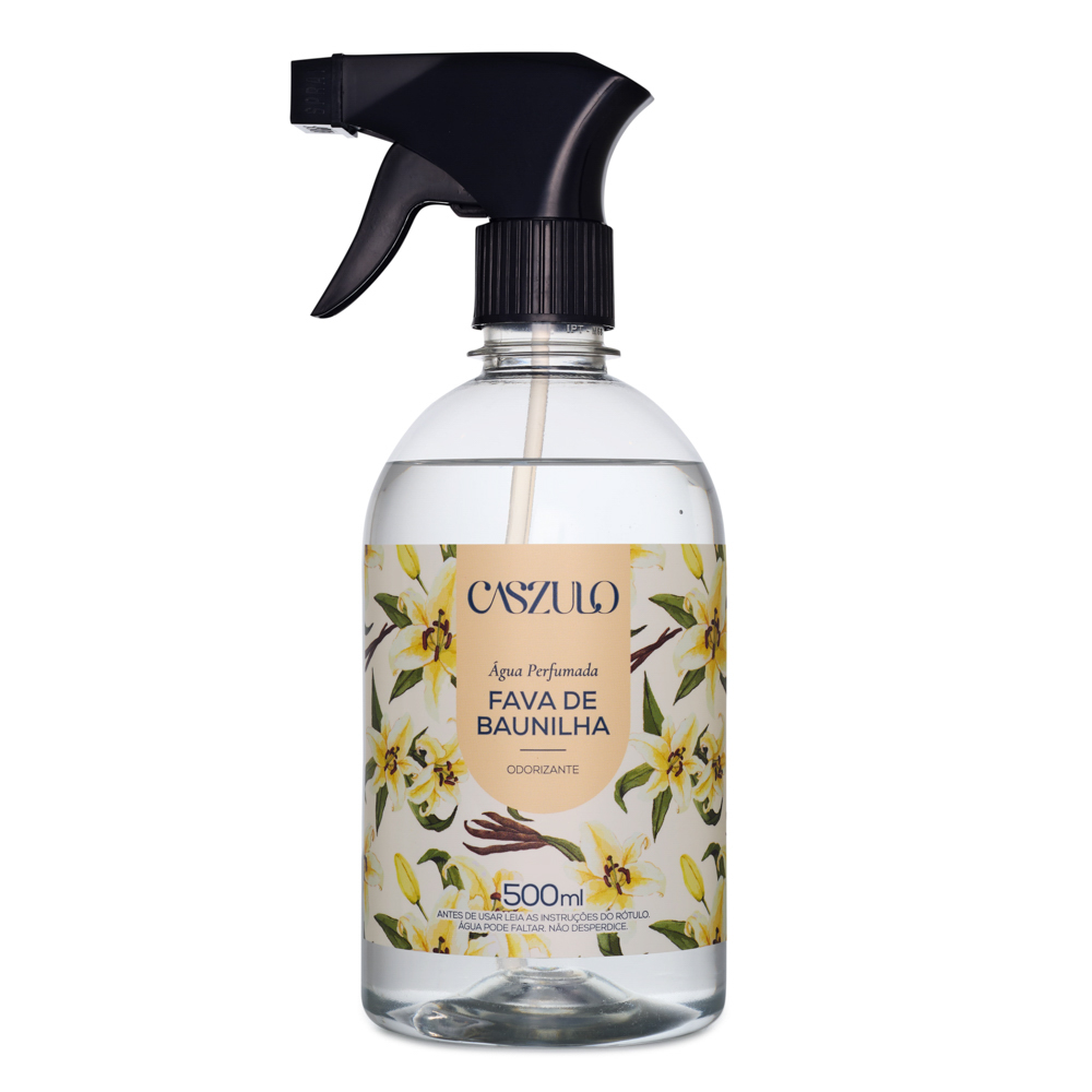 Agua perf. caszulo 500ml fava de baunilha