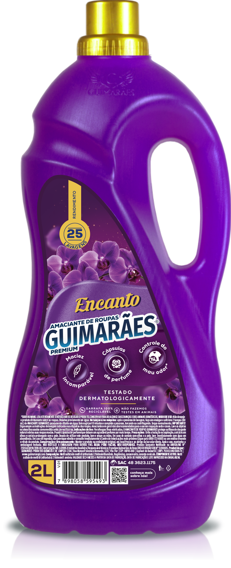 AMACIANTE DE ROUPAS ENCANTO 2L - guimaraes