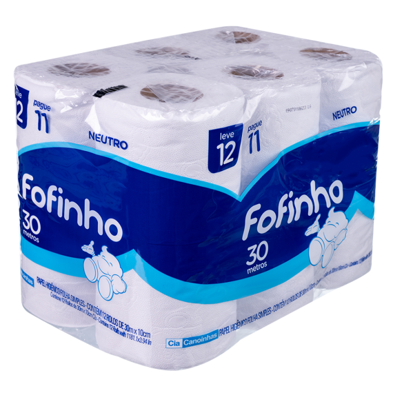 PH. FOFINHO NEUTRO 12 ROLOS C/30 MTS UN
