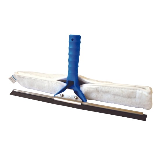 RODO LIMPA VIDRO BRALIMPIA 25CM C/LUVA C/CABO 50CM