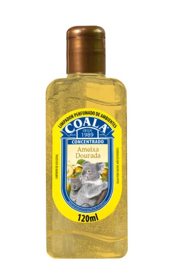 LIMPADOR CONCENTRADO AMEIXA DOURADA 120ML - COALA