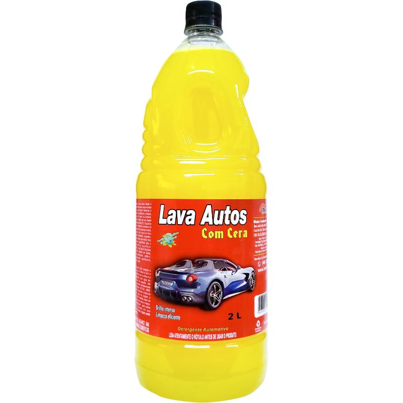 LAVA AUTOS COM CERA 2L