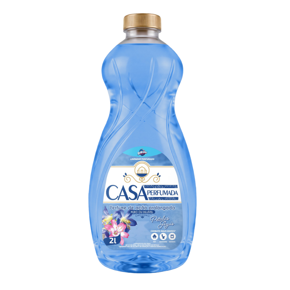 Limp Casa Perf Petalas Azuis 2L