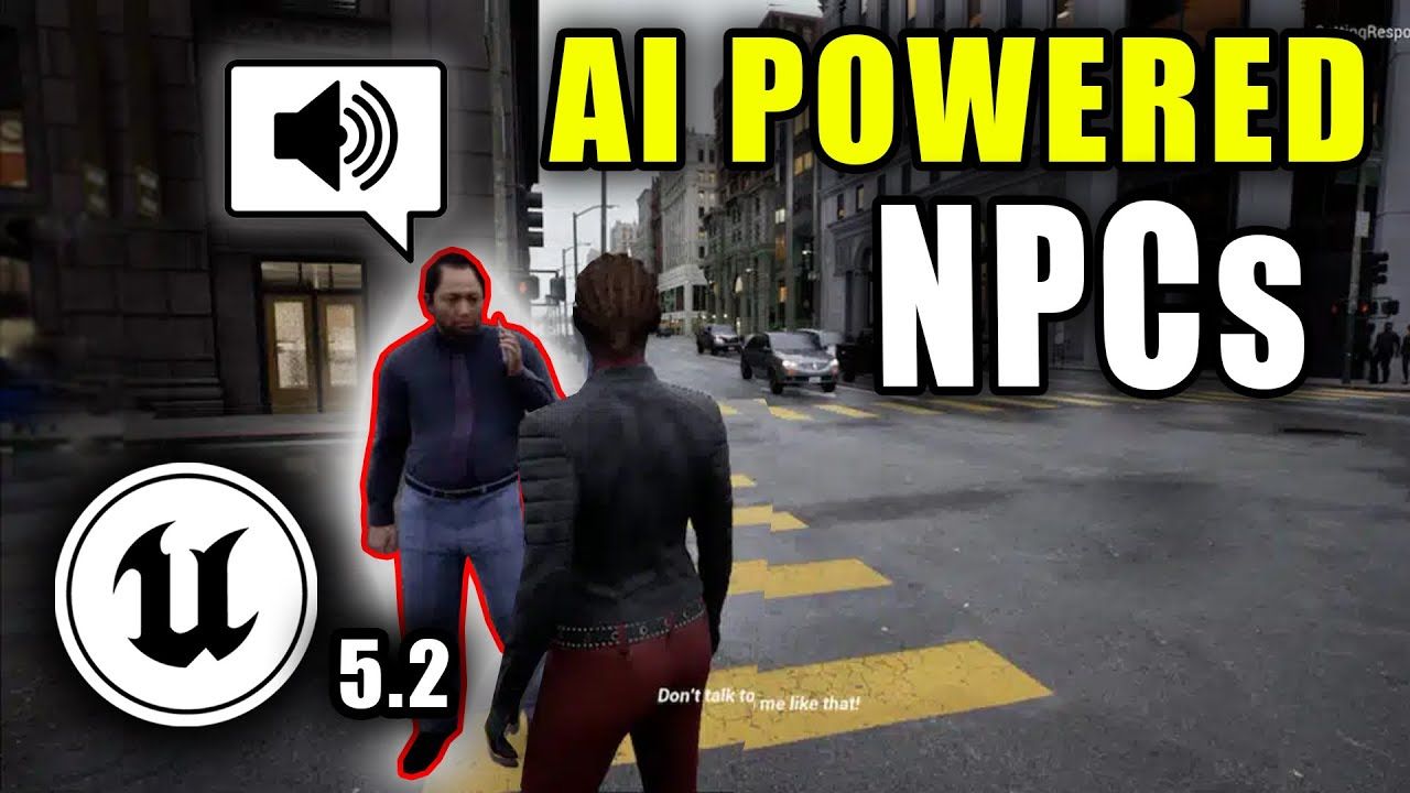 AI-Powered NPCs showcasing dynamic in-game dialogue and advanced behaviors