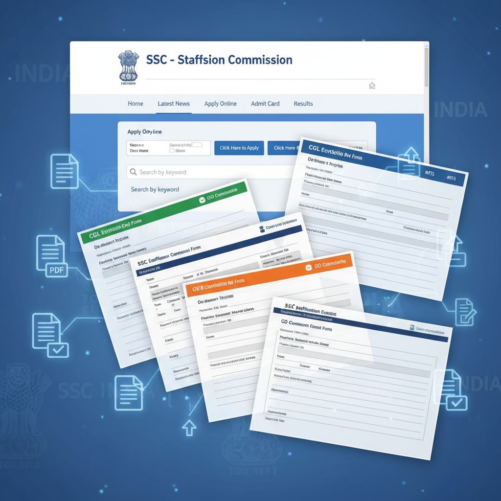 All Upcoming SSC Bharti Forms 2025: Apply Online, Notifications & Key Dates