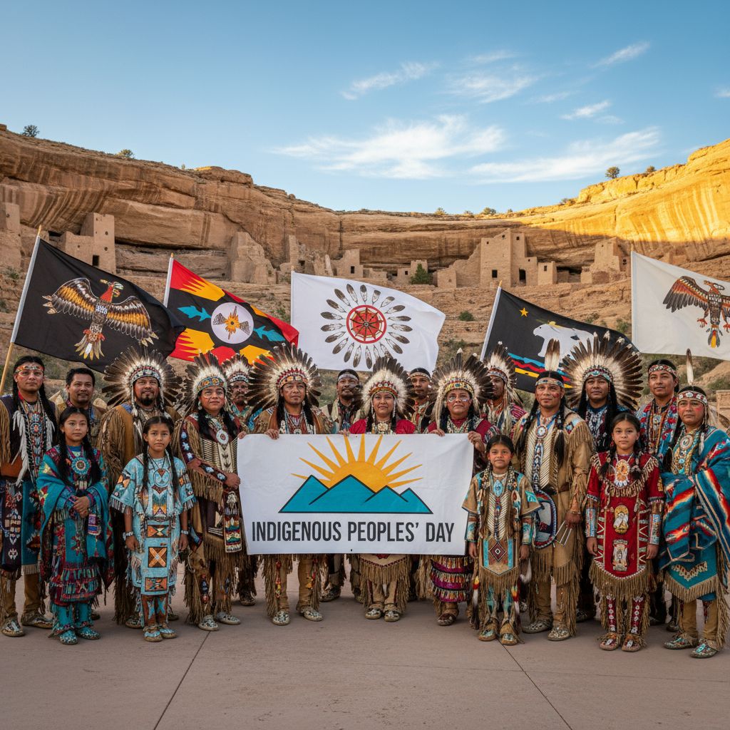 Indigenous Peoples Day celebration honoring Native American heritage