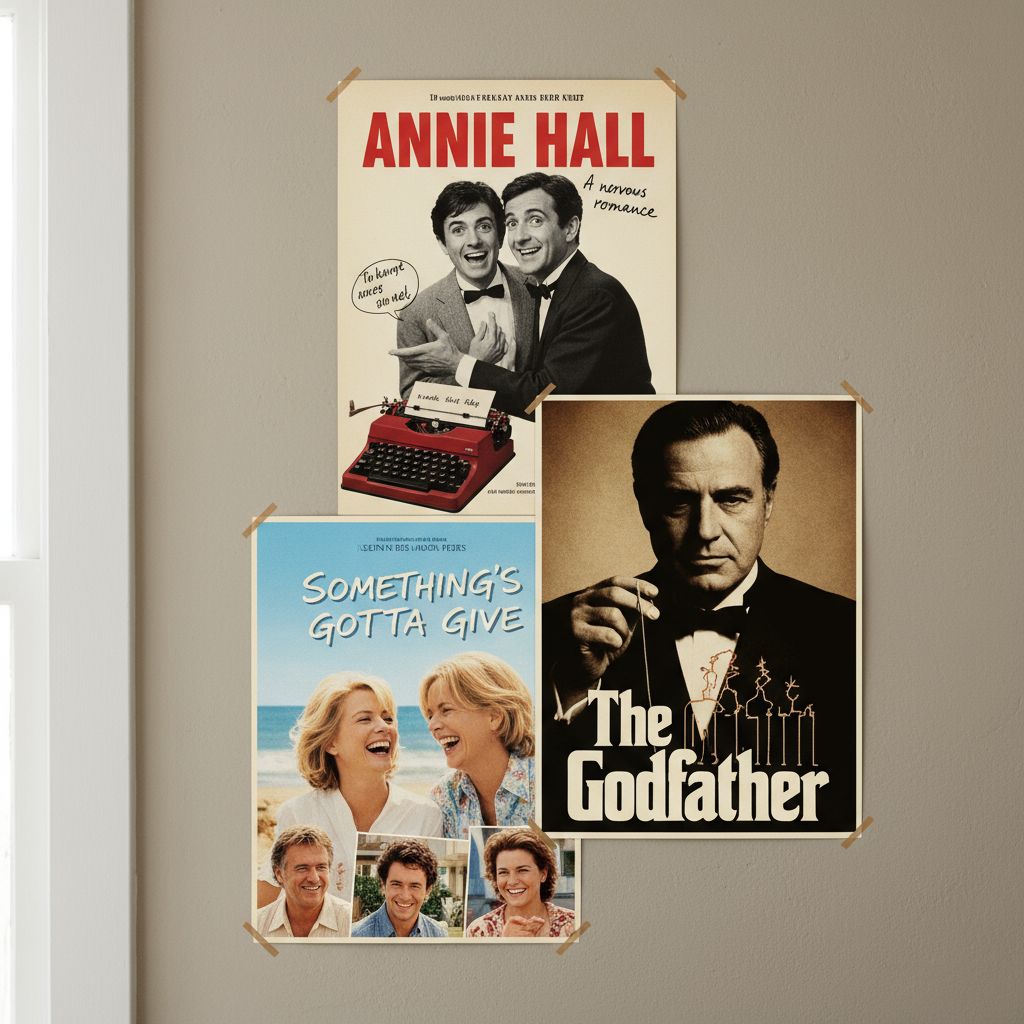 Diane Keaton film collage