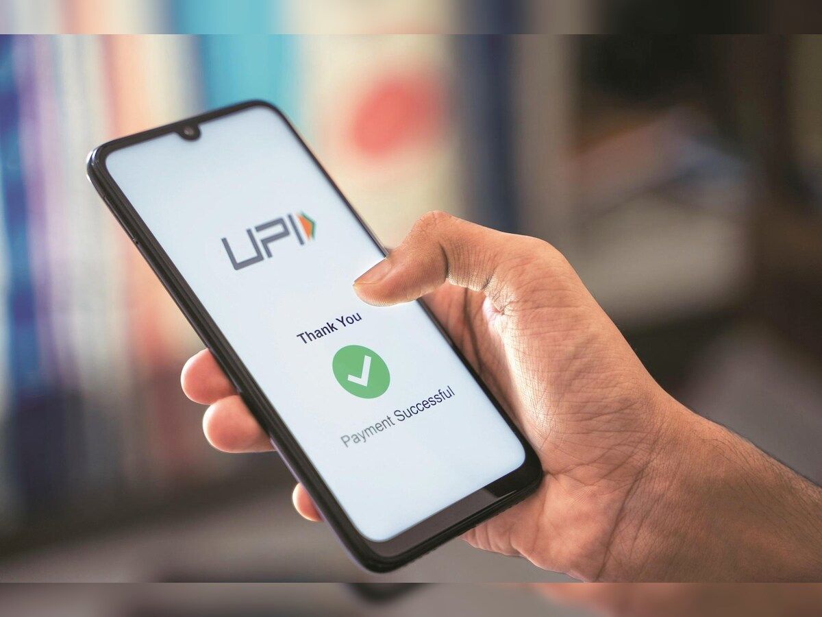 UPI digital payment confirmation on a smartphone, showcasing advanced technology for fast transactions in India