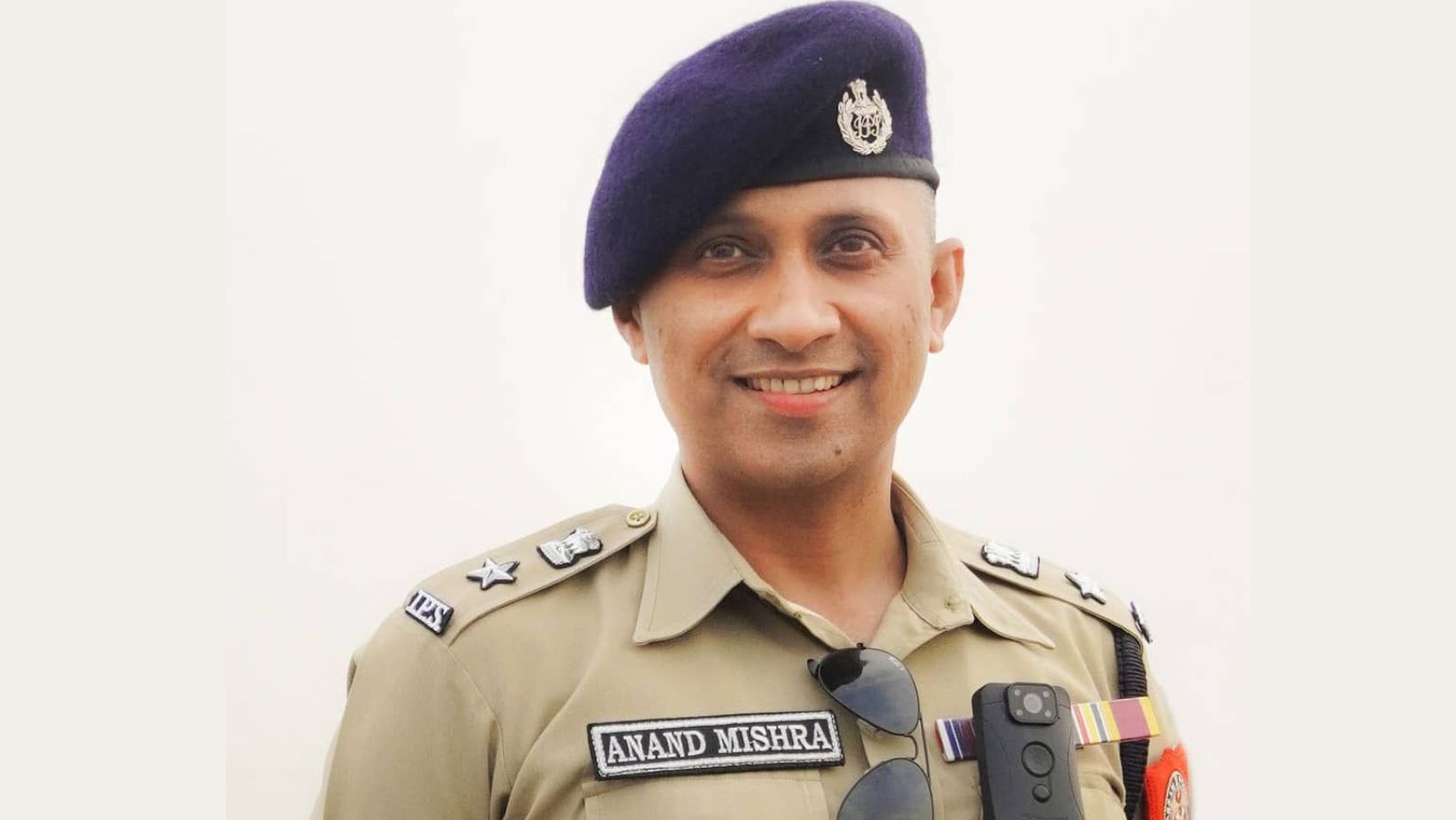 Former IPS officer Anand Mishra in police service