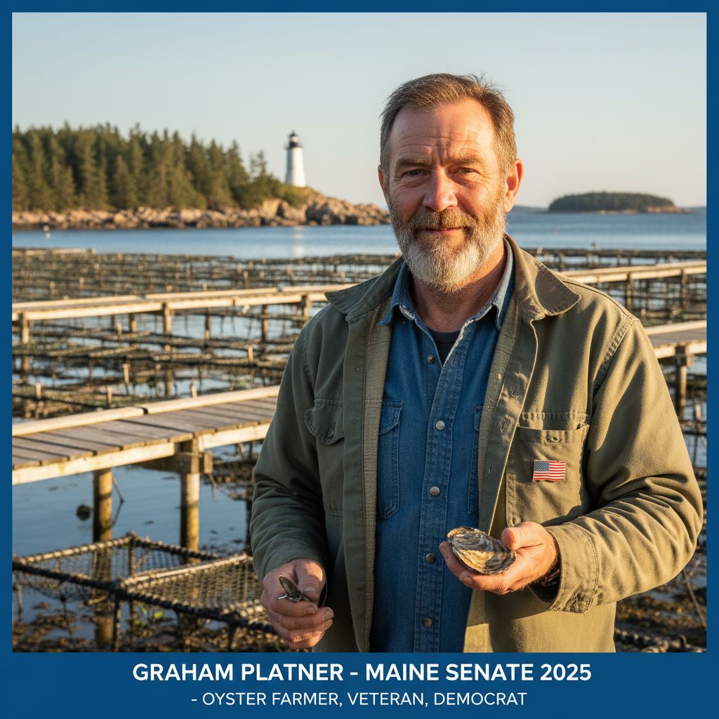 From Oyster Farmer to Senate Frontrunner: The Controversial Rise of Graham Platner