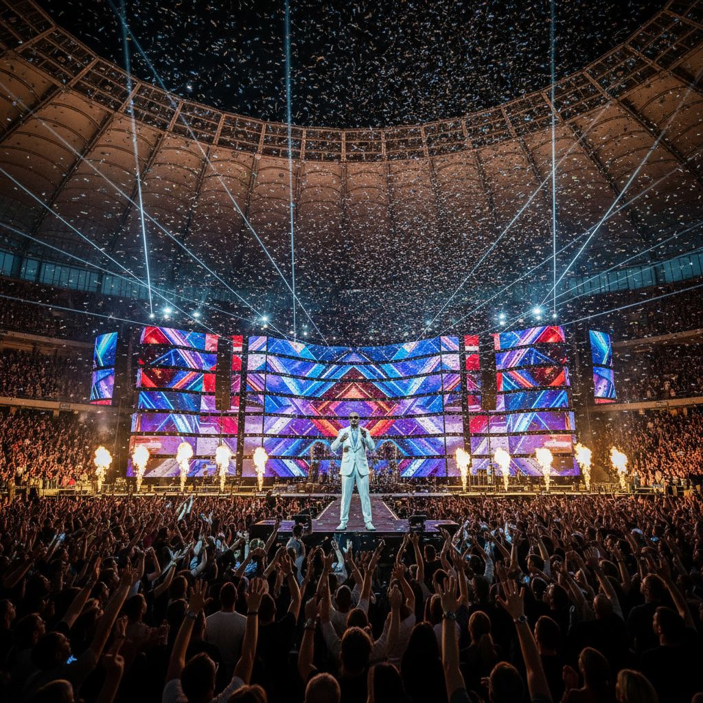 Pitbull Takes Over Budapest: The Ultimate Party at Puskás Aréna