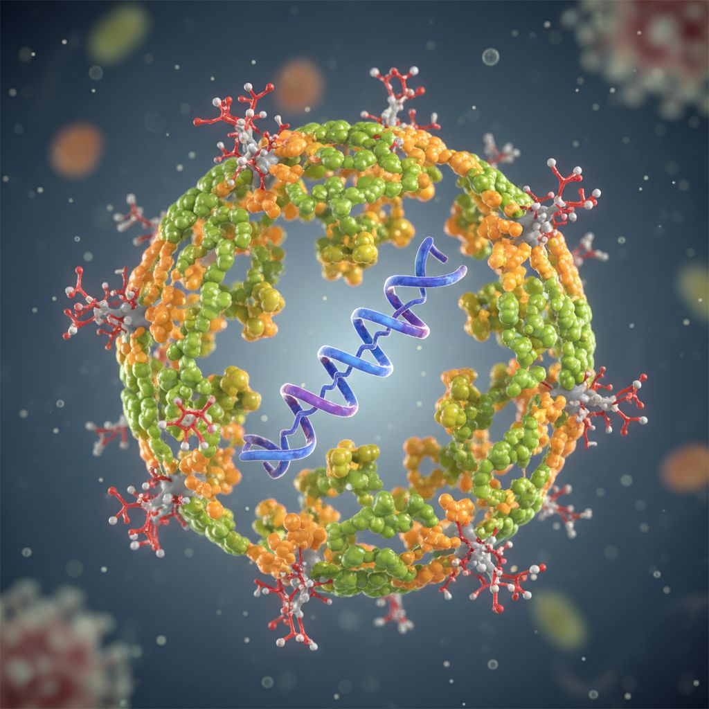 mRNA cancer vaccine structure showing therapeutic nanoparticles