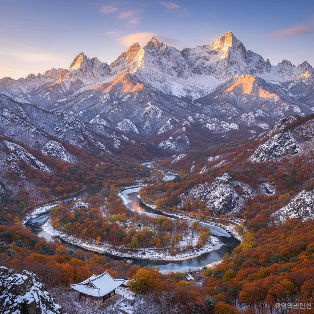South Korea Stunned by First Autumn Snowfall as Temperatures Plummet to Record Lows