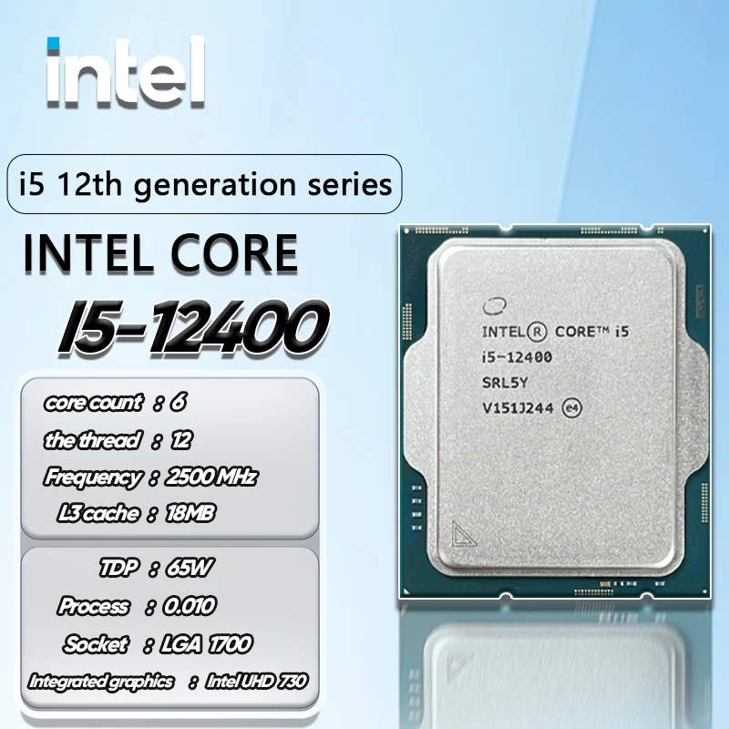 Proc Intel Core i5 12400