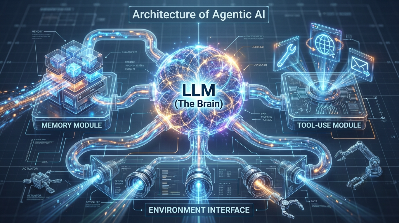 Comment fonctionne l'IA agentique : Composants principaux et architecture