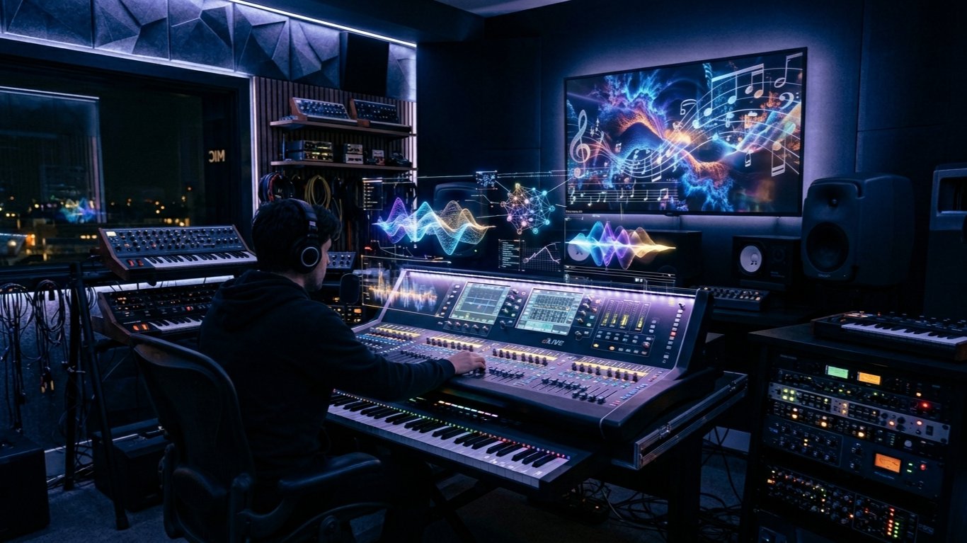 The Algorithmic Studio: How AI is Rewiring the Music Industry