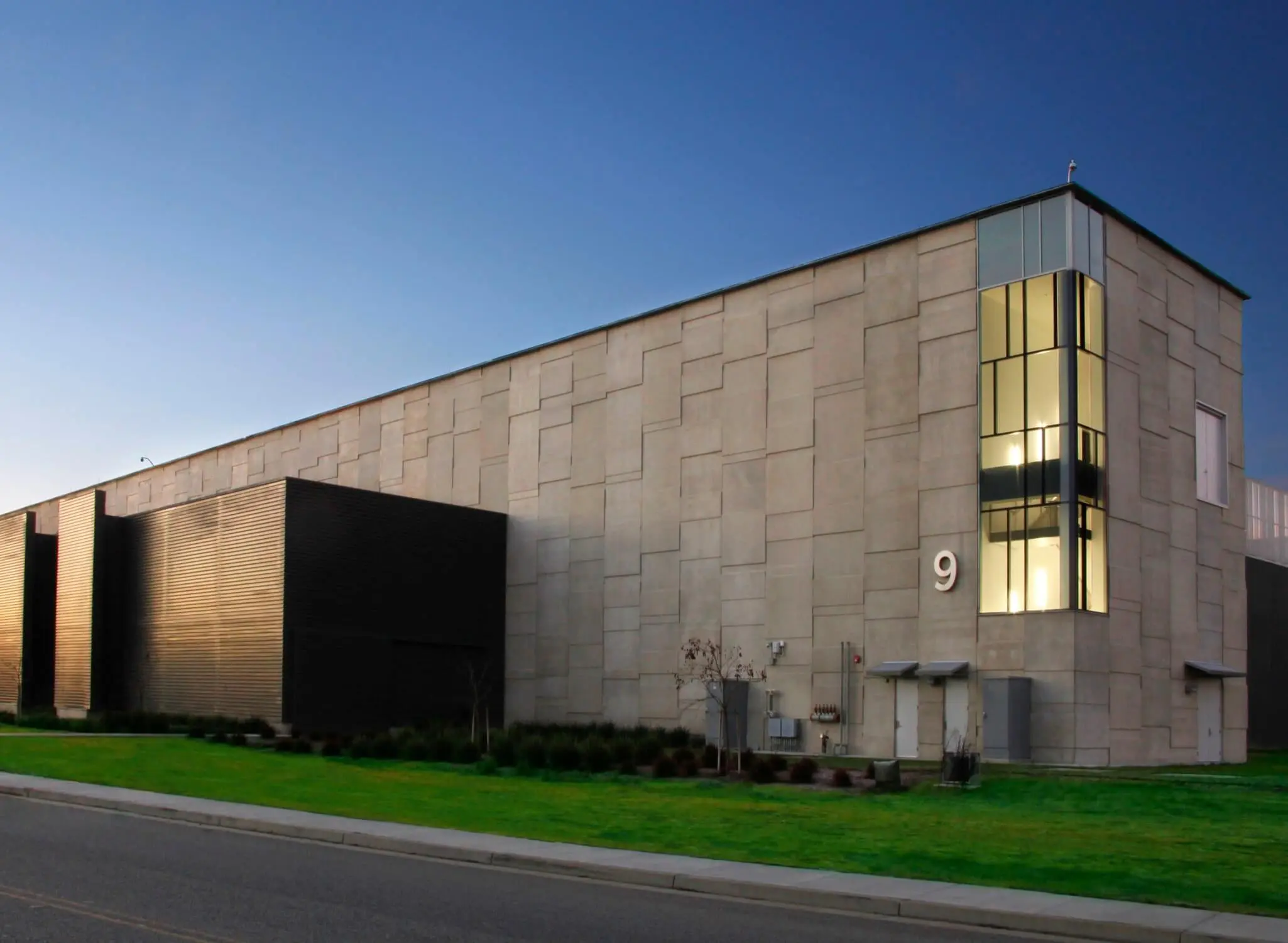 An aerial view of a large data center complex, symbolizing the scale of digital infrastructure