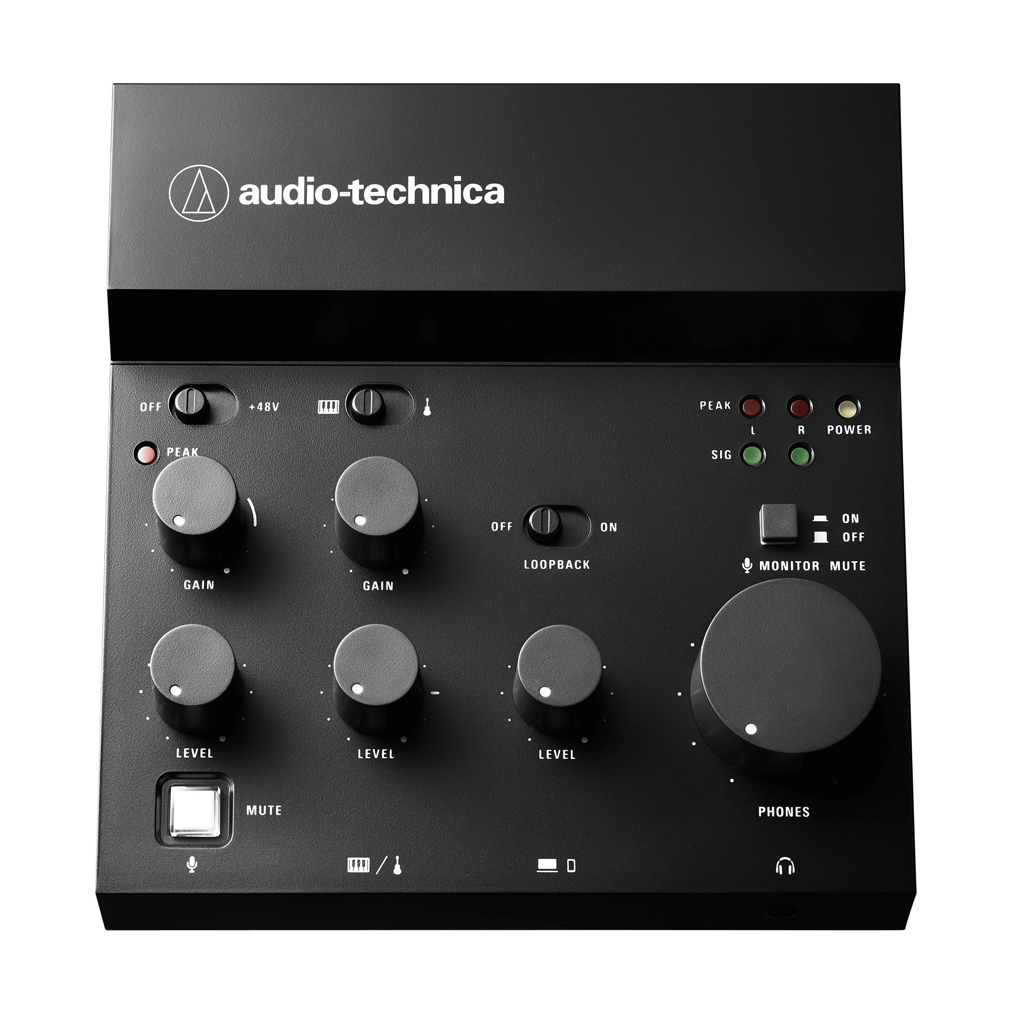 Image of Audio-Technica AT-UMX3 Audio Mixer Streaming Interface