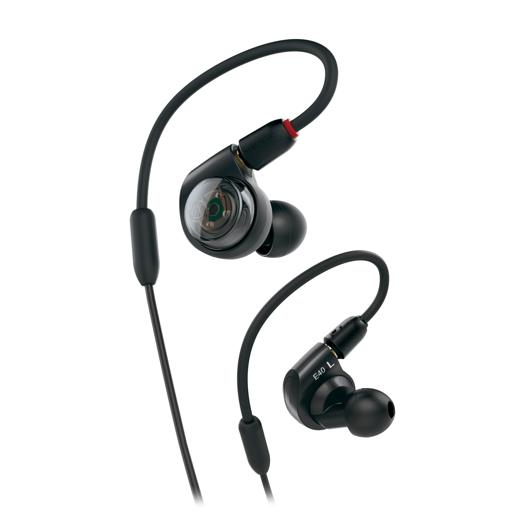 Image of Audio-Technica ATH-E40 Professional In-Ear Monitor Headphones
