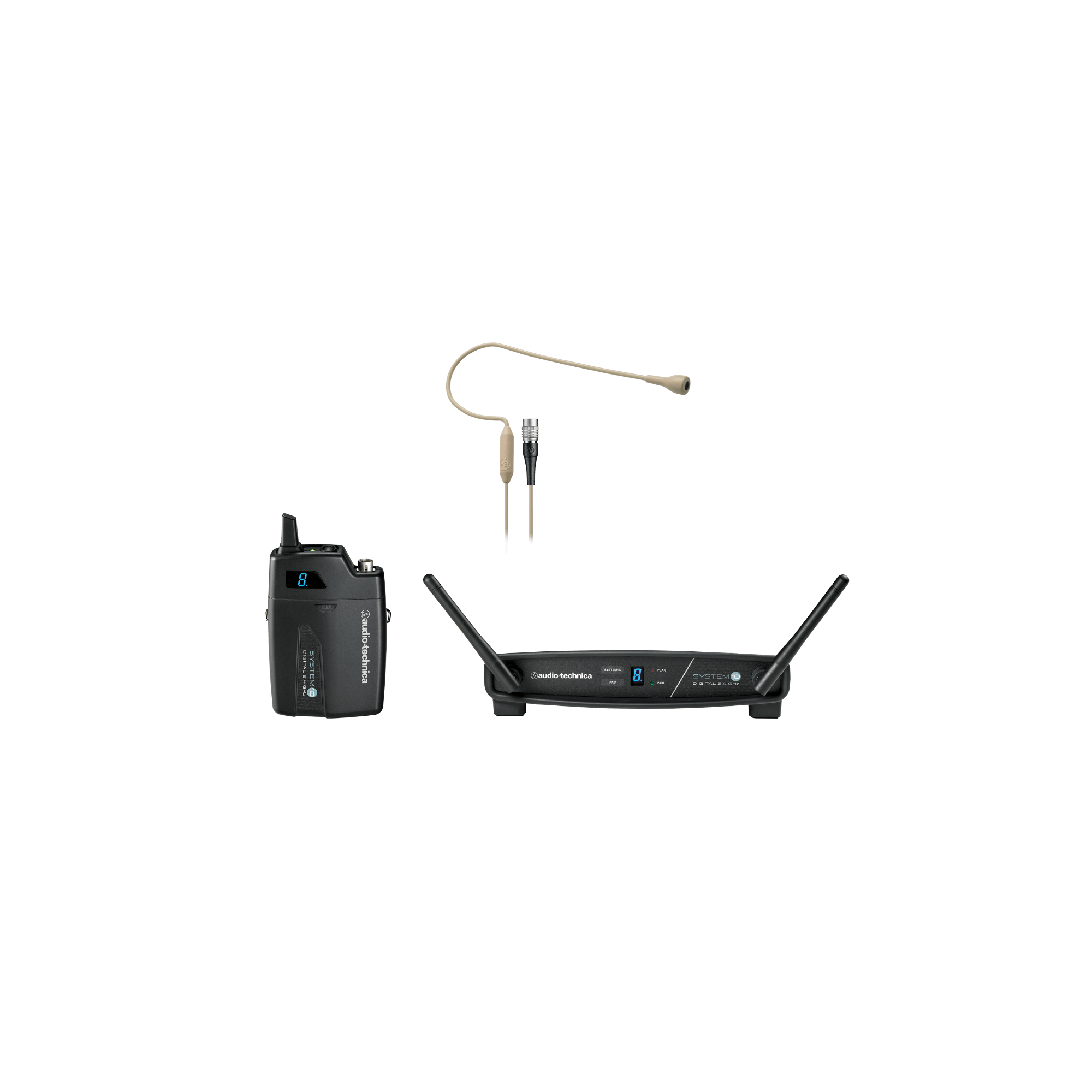 Image of Audio-Technica ATW-1101/H92-TH Beige Wireless Headset System