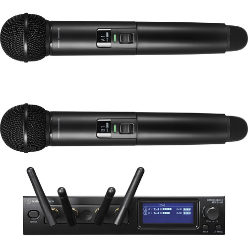 Image of Audio-Technica ATW-1422 System 20 PRO Dual Handheld Wireless System