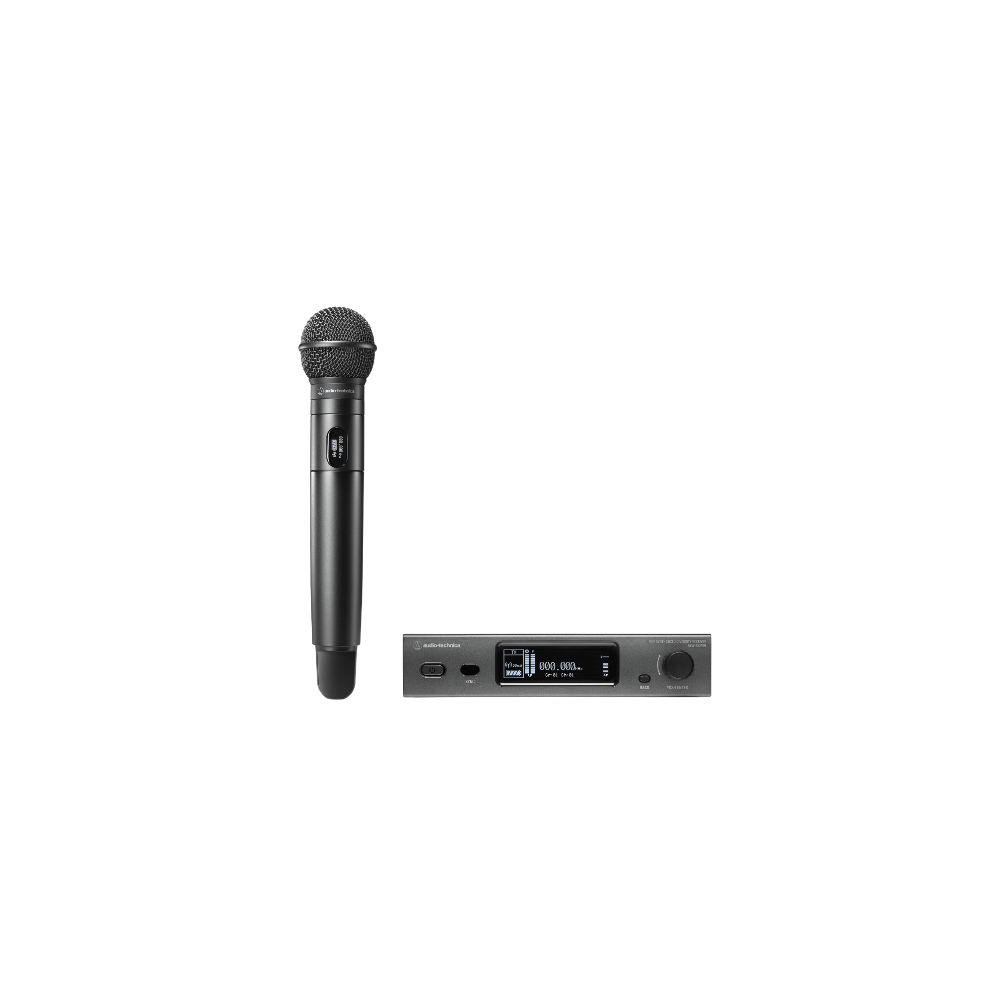 Image of Audio-Technica ATW-3212NC510DE2 Network Handheld Wireless System