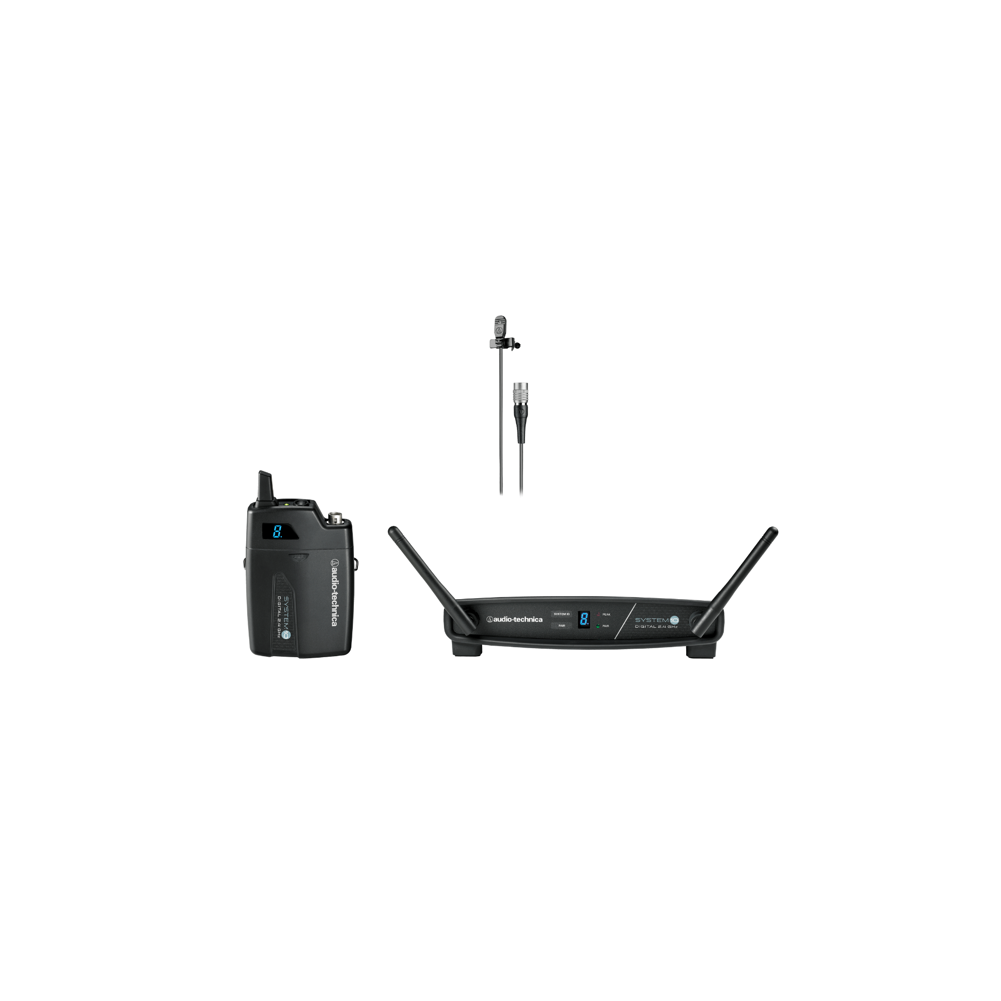 Image of Audio-Technica ATW-1101/L Wireless Lavalier Microphone System