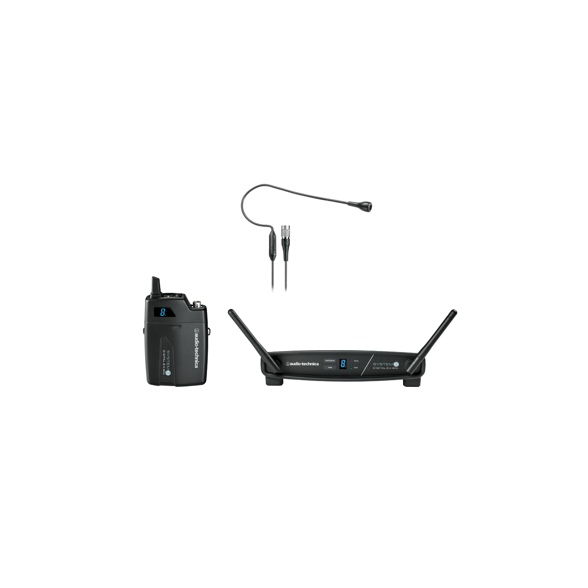 Image of Audio-Technica ATW-1101/H92 Wireless Headset Microphone System