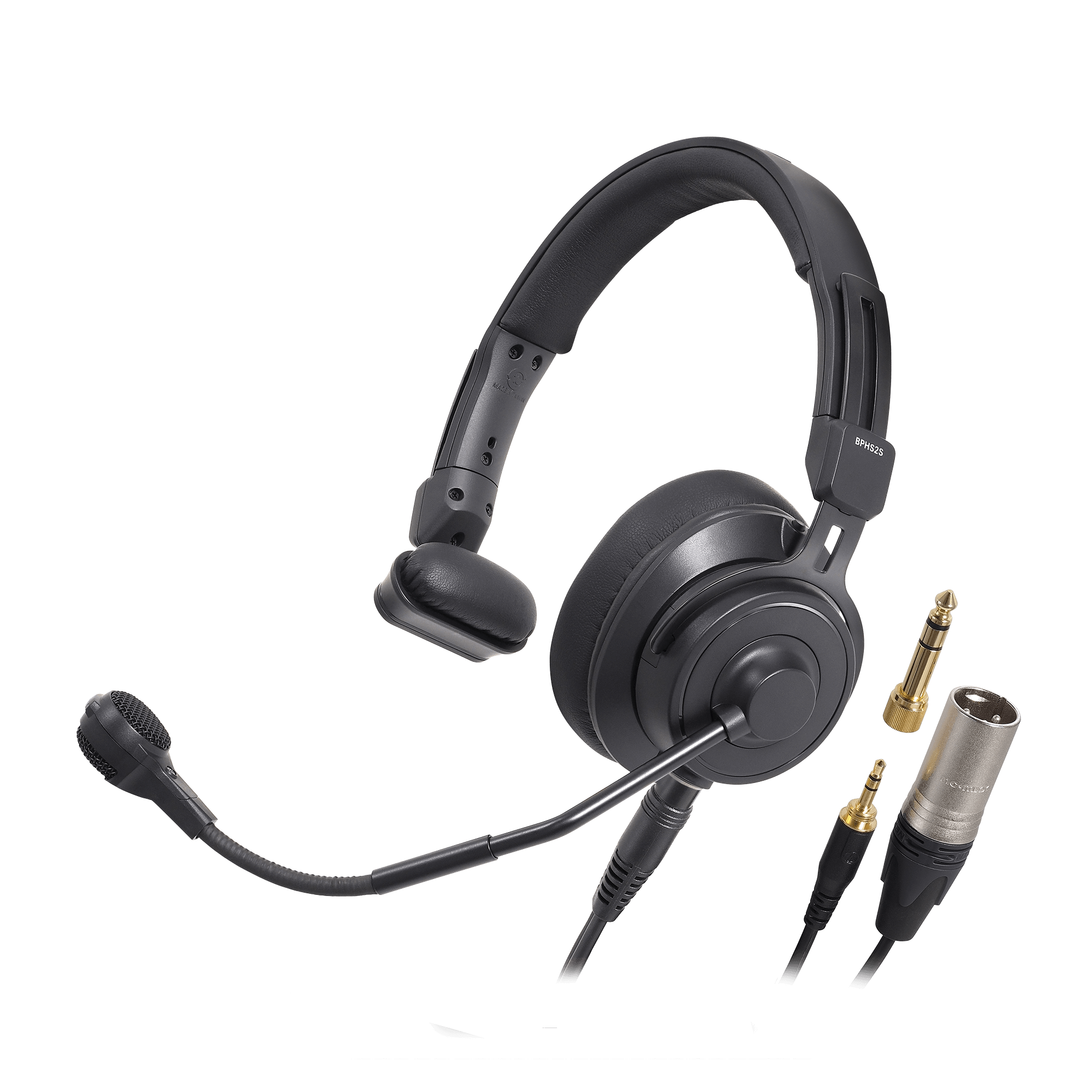 Image of Audio-Technica BPHS2SA Single-Ear Broadcast Headset Dynamic