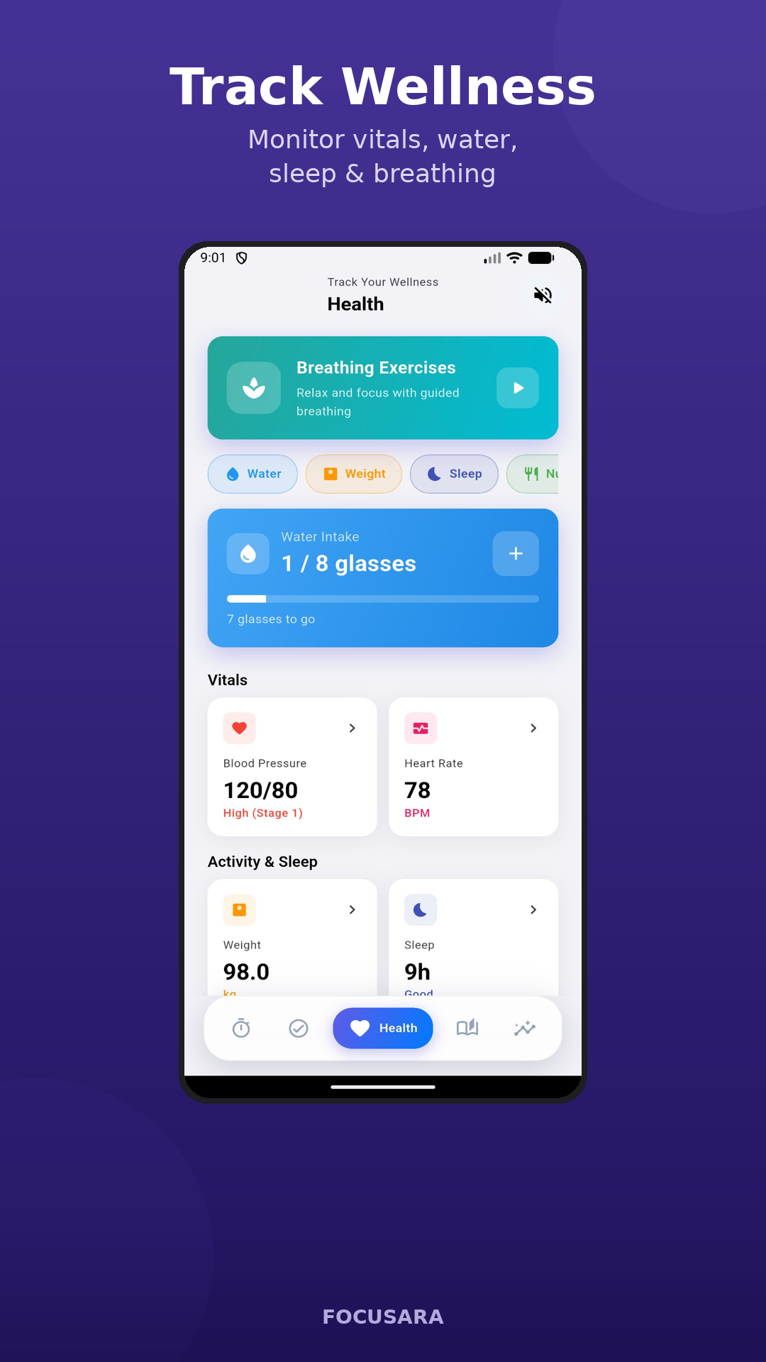 Focusara screenshot 3