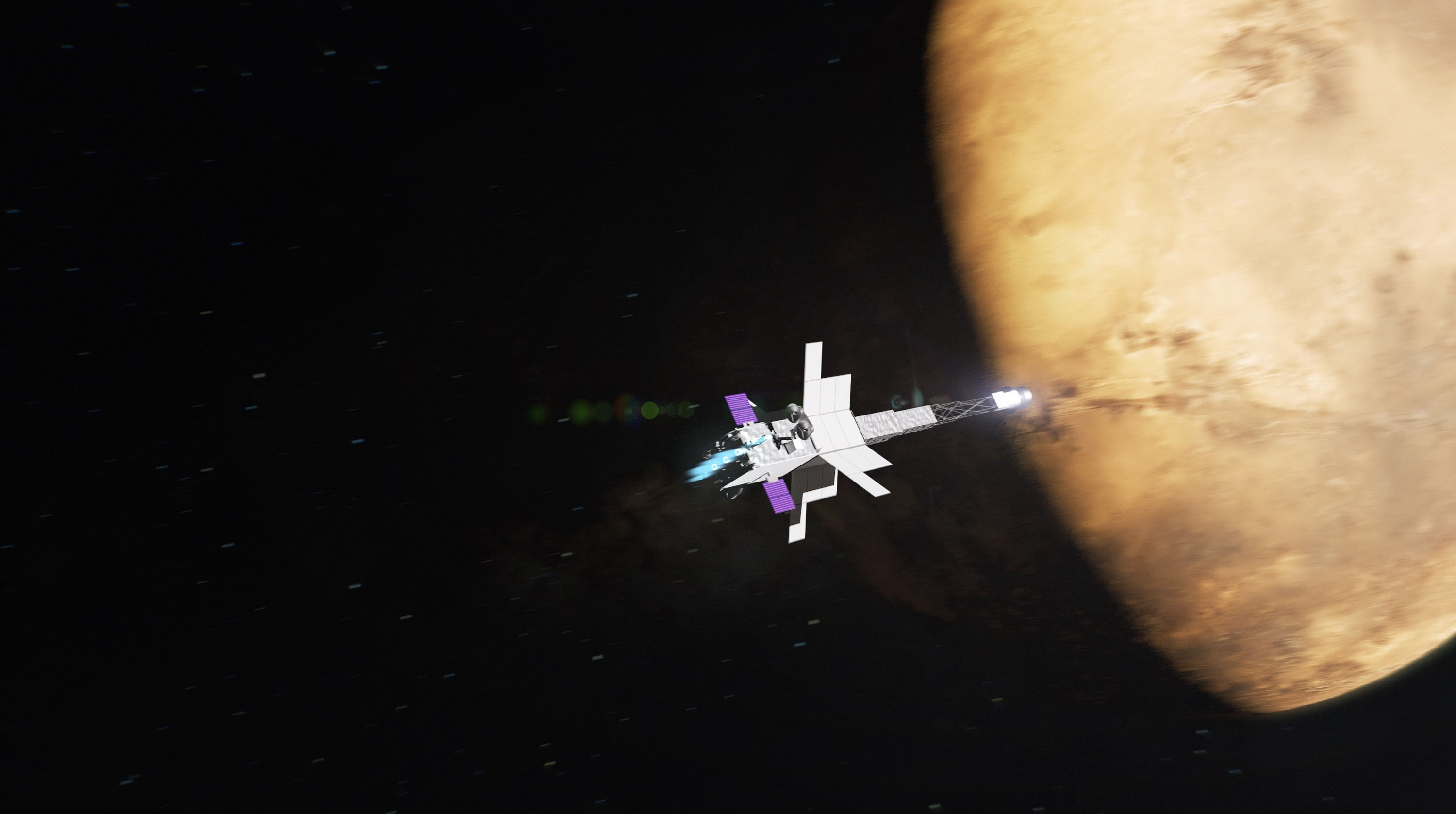 La NASA está construyendo una nave espacial interplanetaria con energía nuclear