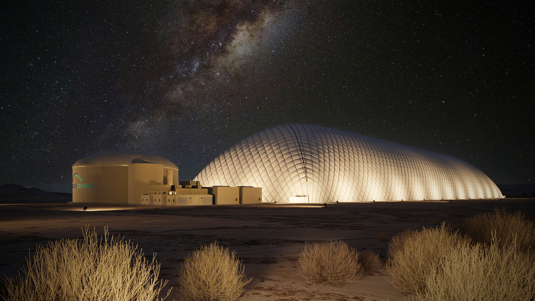 Energy Dome y sus baterías de dióxido de carbono