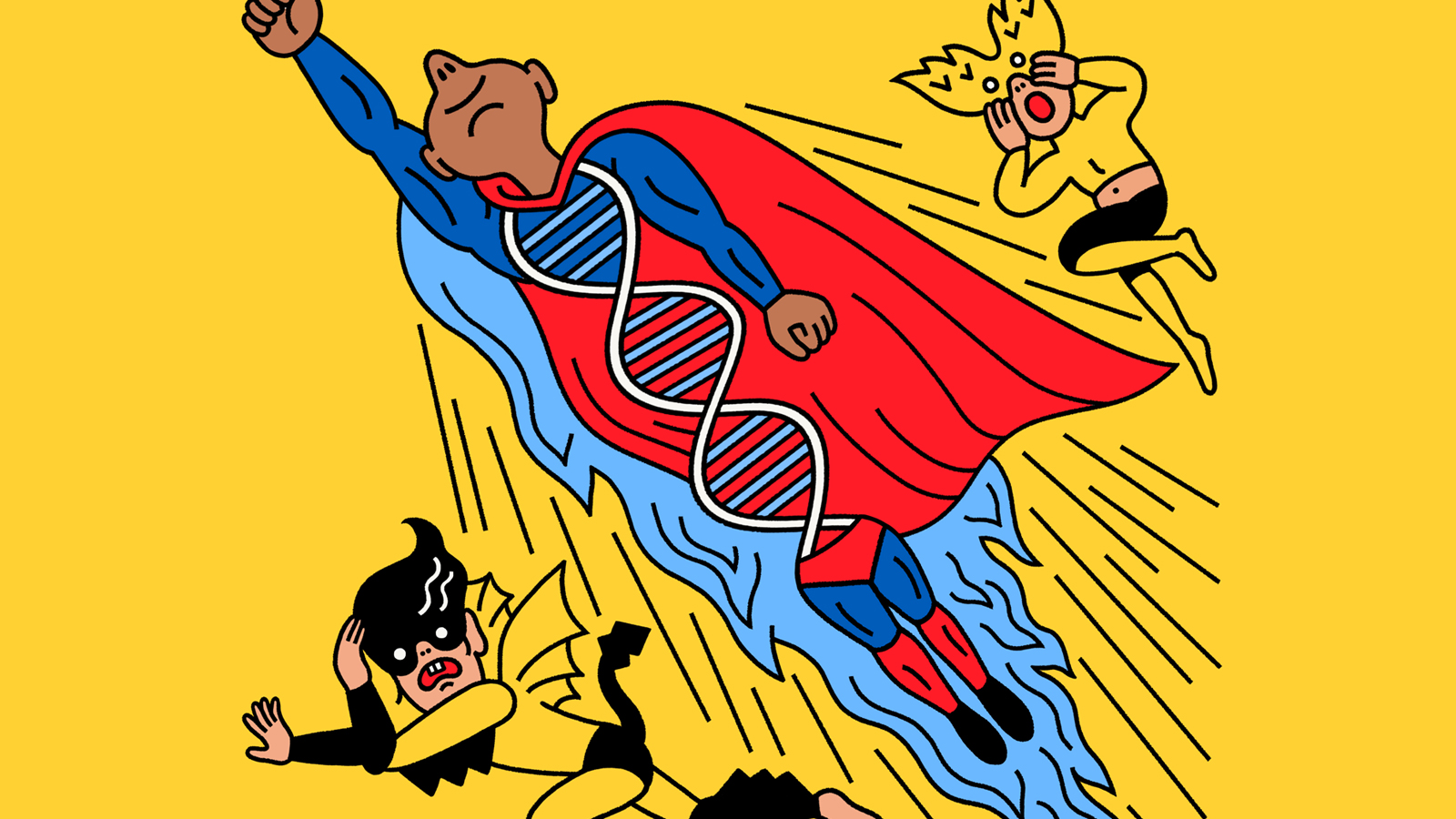 En busca del escudo que protege a los superhéroes genéticos contra mutaciones